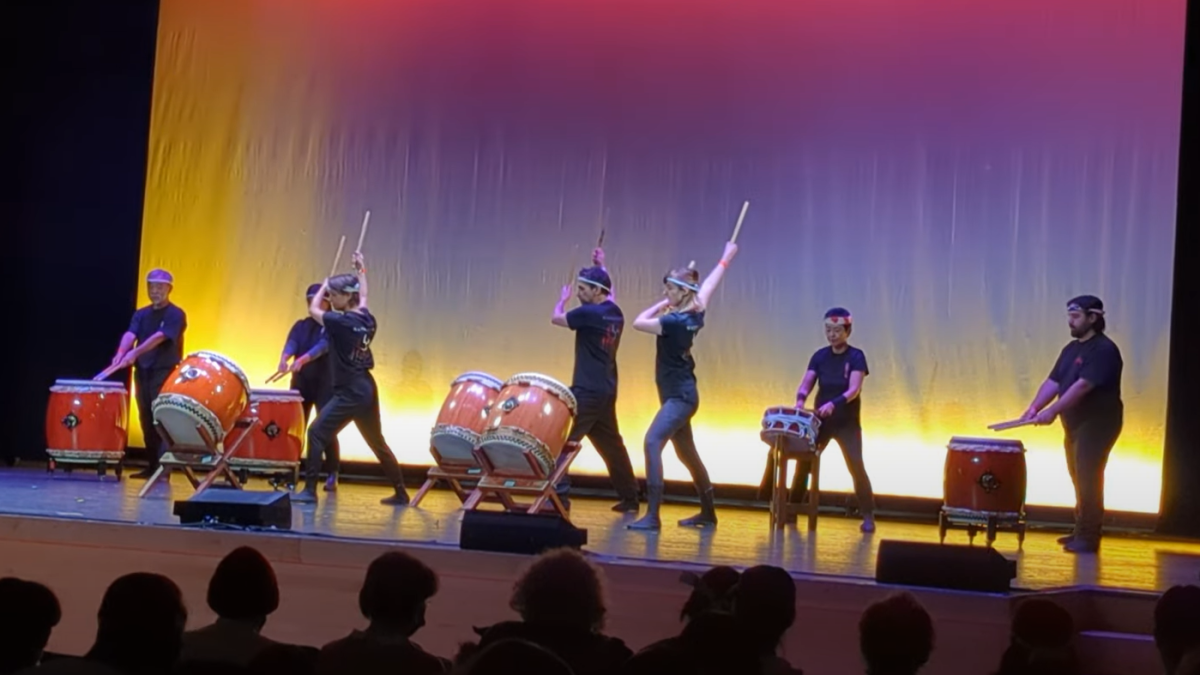 MT Performs at Columbia University Spring Taiko&nbsp;Festival